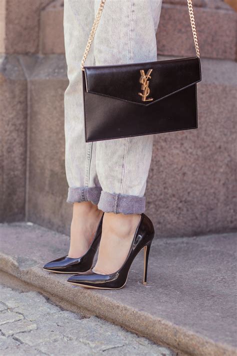 uptown leather clutch ysl|ysl uptown clutch sale.